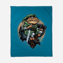 Adventure Of The Toad-None-Fleece-Blanket-glitchygorilla