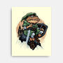 Adventure Of The Toad-None-Stretched-Canvas-glitchygorilla