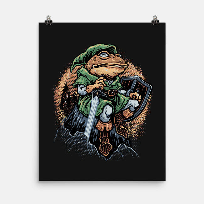 Adventure Of The Toad-None-Matte-Poster-glitchygorilla
