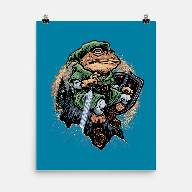 Adventure Of The Toad-None-Matte-Poster-glitchygorilla