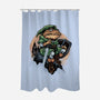 Adventure Of The Toad-None-Polyester-Shower Curtain-glitchygorilla