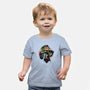 Adventure Of The Toad-Baby-Basic-Tee-glitchygorilla