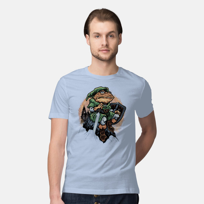 Adventure Of The Toad-Mens-Premium-Tee-glitchygorilla