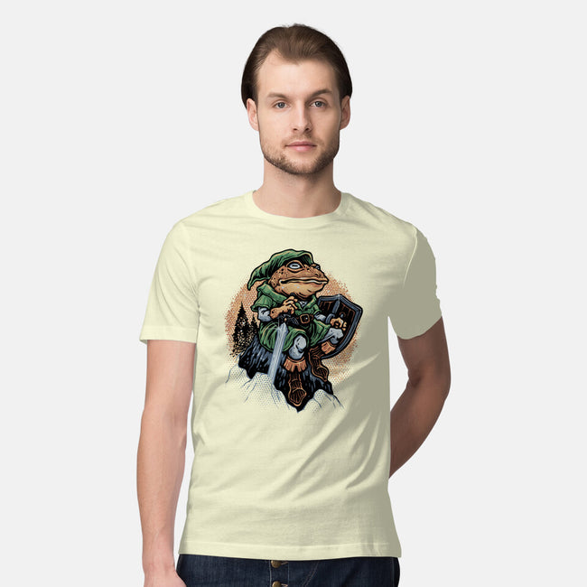 Adventure Of The Toad-Mens-Premium-Tee-glitchygorilla