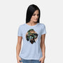 Adventure Of The Toad-Womens-Basic-Tee-glitchygorilla