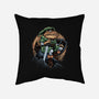 Adventure Of The Toad-None-Removable Cover w Insert-Throw Pillow-glitchygorilla