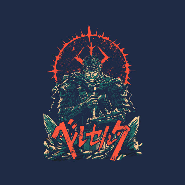 The Lone Warrior-Mens-Heavyweight-Tee-Diego Oliver