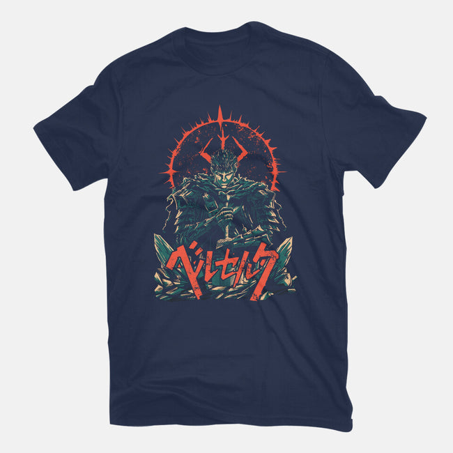 The Lone Warrior-Mens-Basic-Tee-Diego Oliver