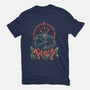 The Lone Warrior-Mens-Basic-Tee-Diego Oliver