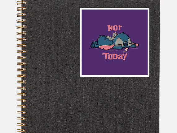 Not Today Stitch
