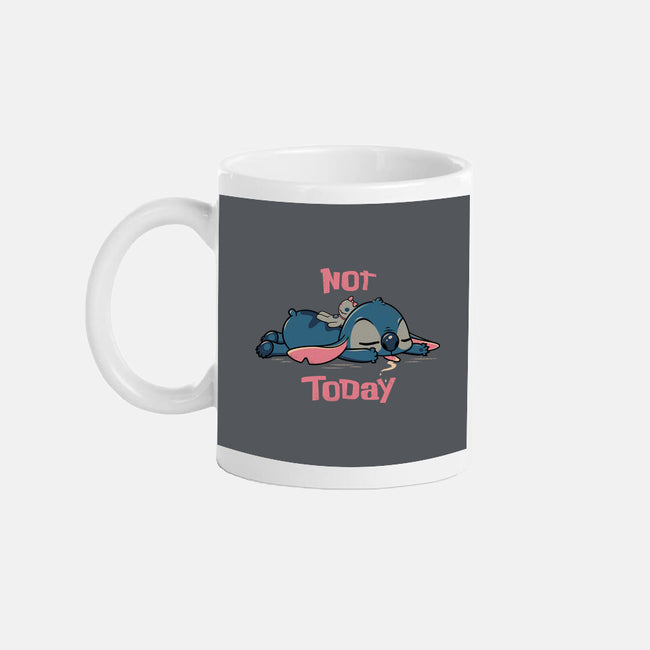 Not Today Stitch-None-Mug-Drinkware-rocketman_art