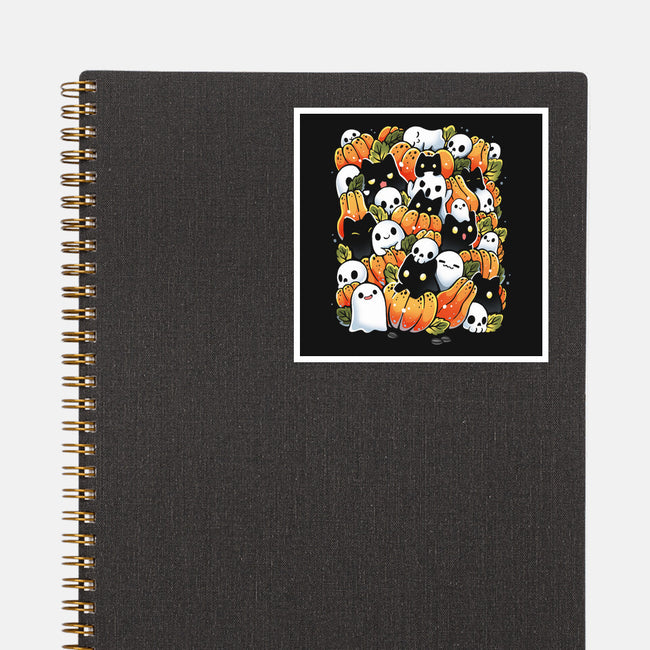 Pumpkin Fest-None-Glossy-Sticker-Vallina84