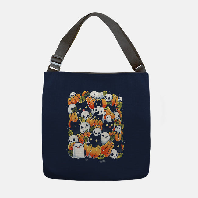 Pumpkin Fest-None-Adjustable Tote-Bag-Vallina84