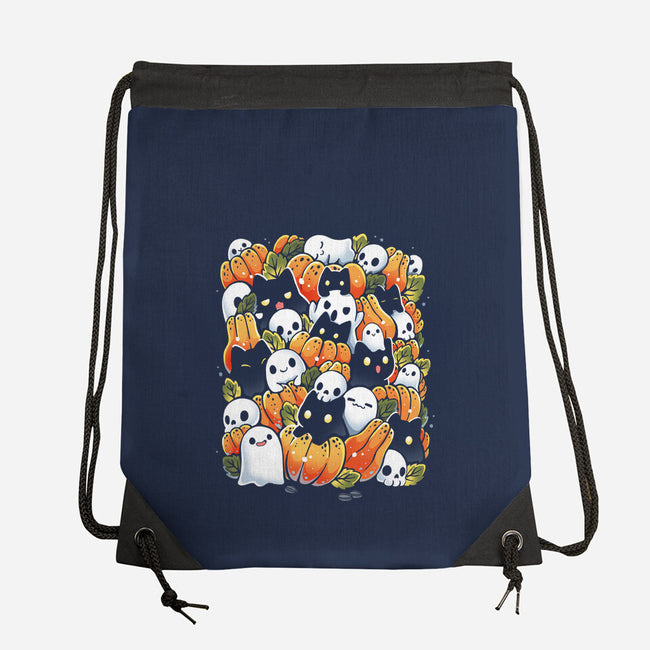 Pumpkin Fest-None-Drawstring-Bag-Vallina84