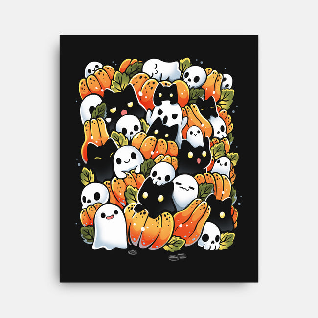 Pumpkin Fest-None-Stretched-Canvas-Vallina84