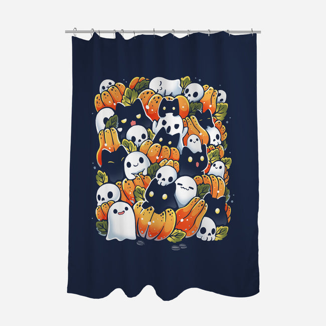 Pumpkin Fest-None-Polyester-Shower Curtain-Vallina84