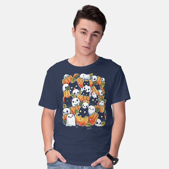 Pumpkin Fest-Mens-Basic-Tee-Vallina84