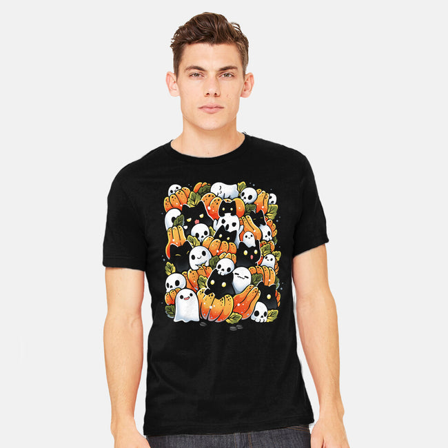 Pumpkin Fest-Mens-Heavyweight-Tee-Vallina84
