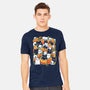 Pumpkin Fest-Mens-Heavyweight-Tee-Vallina84