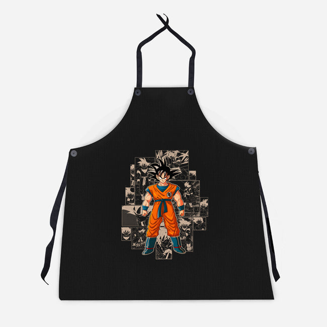 Dragon Hero-Unisex-Kitchen-Apron-Skullpy