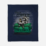 First Coffee Then Chaos-None-Fleece-Blanket-dandingeroz