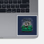 First Coffee Then Chaos-None-Glossy-Sticker-dandingeroz