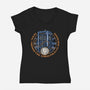 Across Parallel Dimensions-Womens-V-Neck-Tee-glitchygorilla