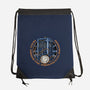 Across Parallel Dimensions-None-Drawstring-Bag-glitchygorilla