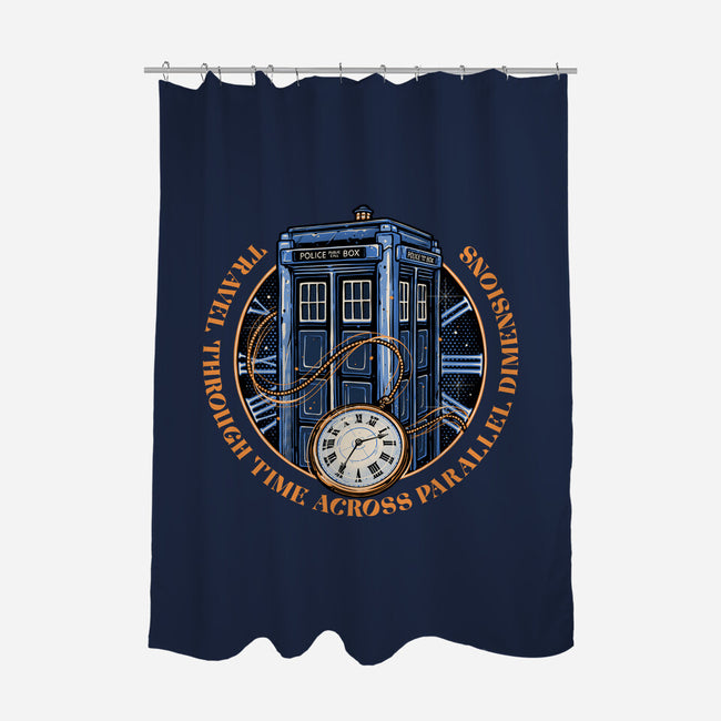 Across Parallel Dimensions-None-Polyester-Shower Curtain-glitchygorilla