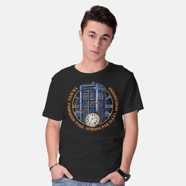 Across Parallel Dimensions-Mens-Basic-Tee-glitchygorilla