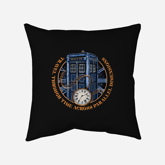 Across Parallel Dimensions-None-Removable Cover w Insert-Throw Pillow-glitchygorilla