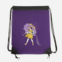 Don't Cross The Salt Line-None-Drawstring-Bag-artducko
