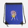 Don't Cross The Salt Line-None-Drawstring-Bag-artducko