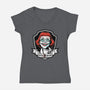 Auntie G's Daycare-Womens-V-Neck-Tee-palmstreet