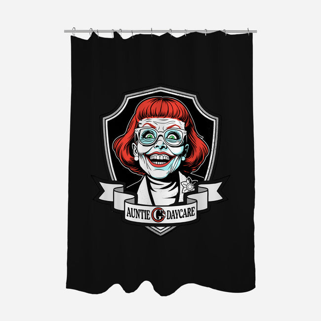 Auntie G's Daycare-None-Polyester-Shower Curtain-palmstreet
