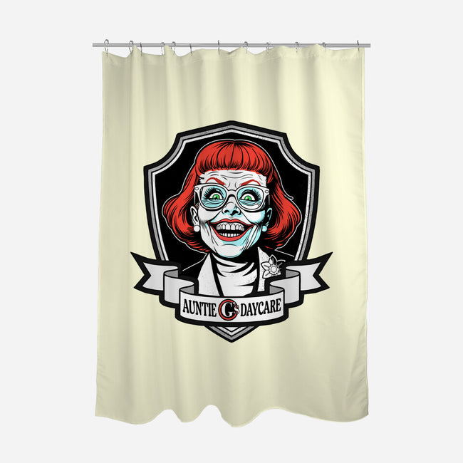 Auntie G's Daycare-None-Polyester-Shower Curtain-palmstreet