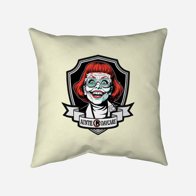 Auntie G's Daycare-None-Removable Cover w Insert-Throw Pillow-palmstreet