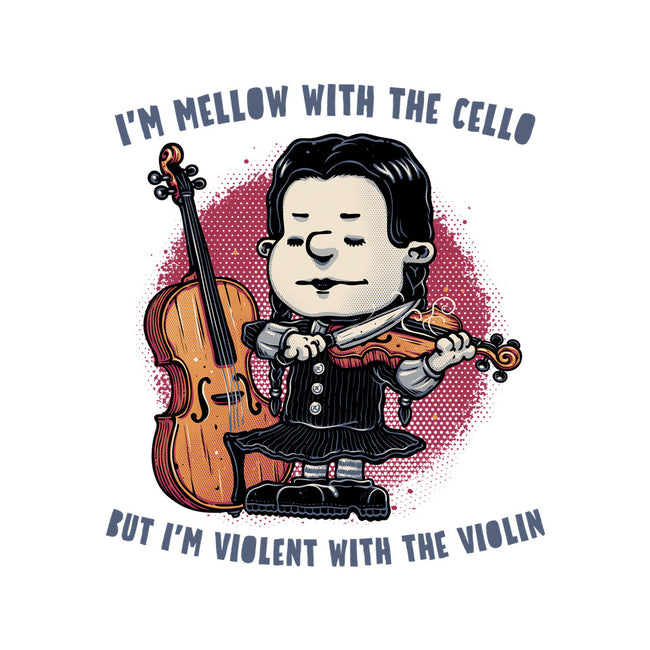 Violent With The Violin-Youth-Crew Neck-Sweatshirt-glitchygorilla