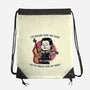 Violent With The Violin-None-Drawstring-Bag-glitchygorilla