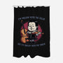 Violent With The Violin-None-Polyester-Shower Curtain-glitchygorilla