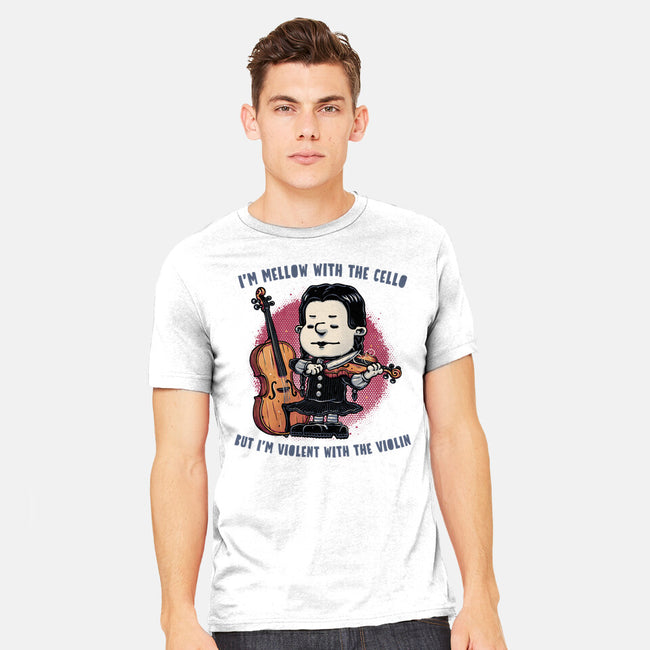Violent With The Violin-Mens-Heavyweight-Tee-glitchygorilla