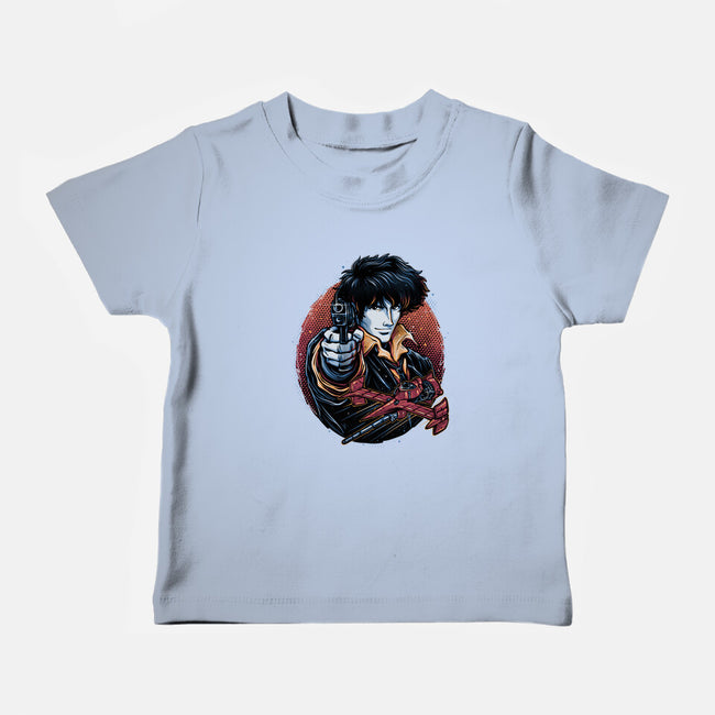 Hunt For The Space Bounty-Baby-Basic-Tee-glitchygorilla