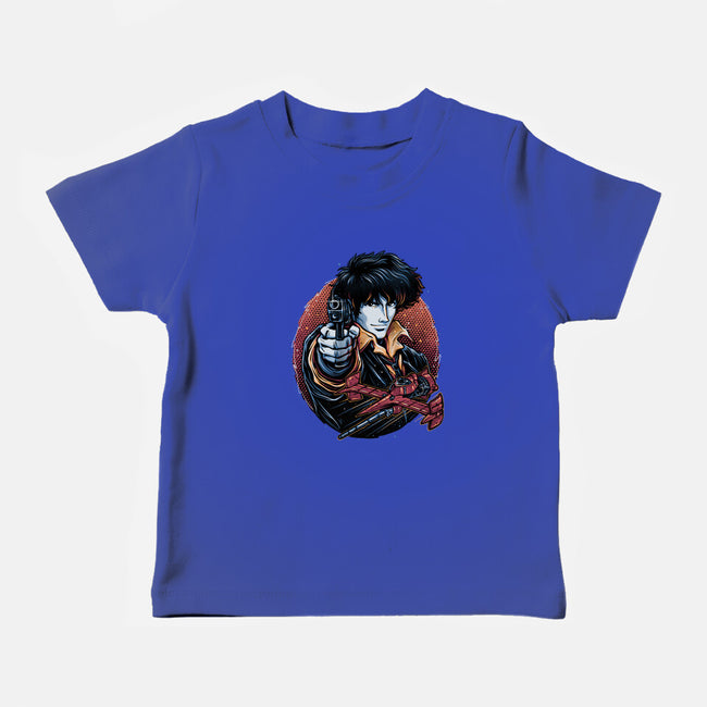 Hunt For The Space Bounty-Baby-Basic-Tee-glitchygorilla