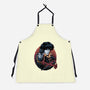 Hunt For The Space Bounty-Unisex-Kitchen-Apron-glitchygorilla