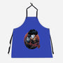 Hunt For The Space Bounty-Unisex-Kitchen-Apron-glitchygorilla