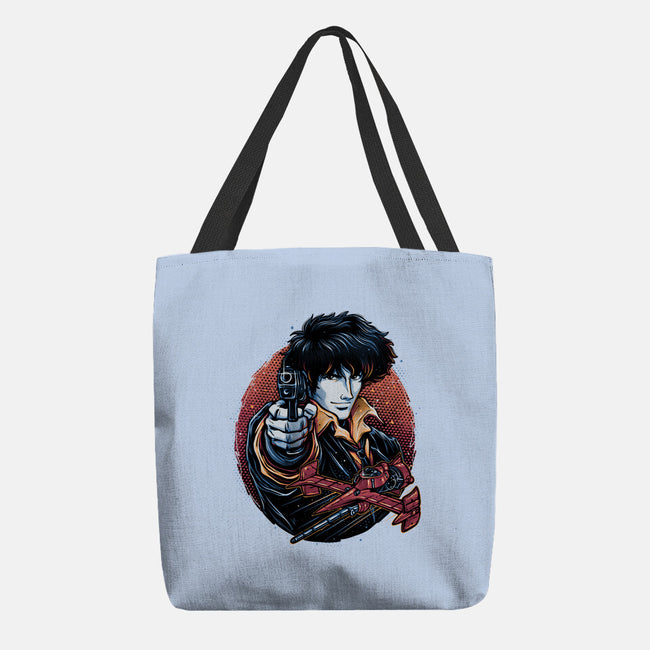 Hunt For The Space Bounty-None-Basic Tote-Bag-glitchygorilla