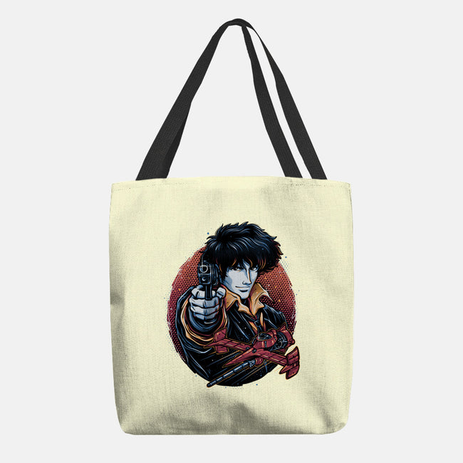 Hunt For The Space Bounty-None-Basic Tote-Bag-glitchygorilla