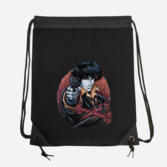 Hunt For The Space Bounty-None-Drawstring-Bag-glitchygorilla
