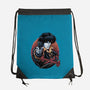 Hunt For The Space Bounty-None-Drawstring-Bag-glitchygorilla