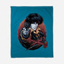 Hunt For The Space Bounty-None-Fleece-Blanket-glitchygorilla